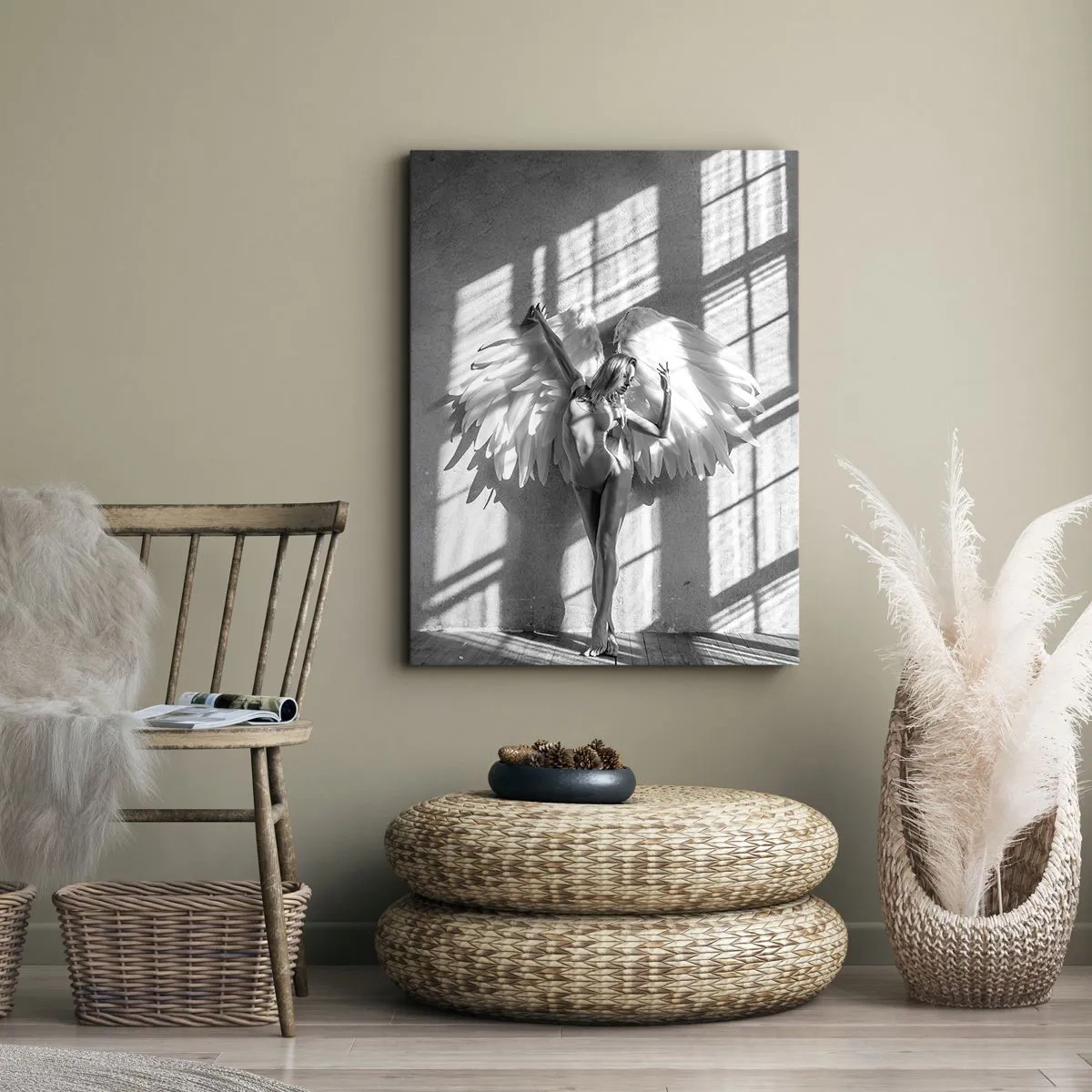 Canvas picture - Straight from the Sky - 80x120 cm