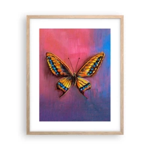 Poster in light oak frame - Jewel of Nature - 40x50 cm