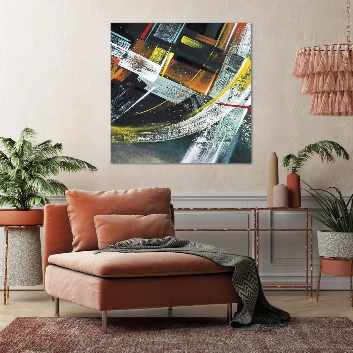 Canvas picture - Energy of Movement - 40x40 cm