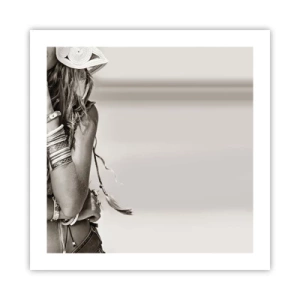 Poster - Like a Girl - 50x50 cm