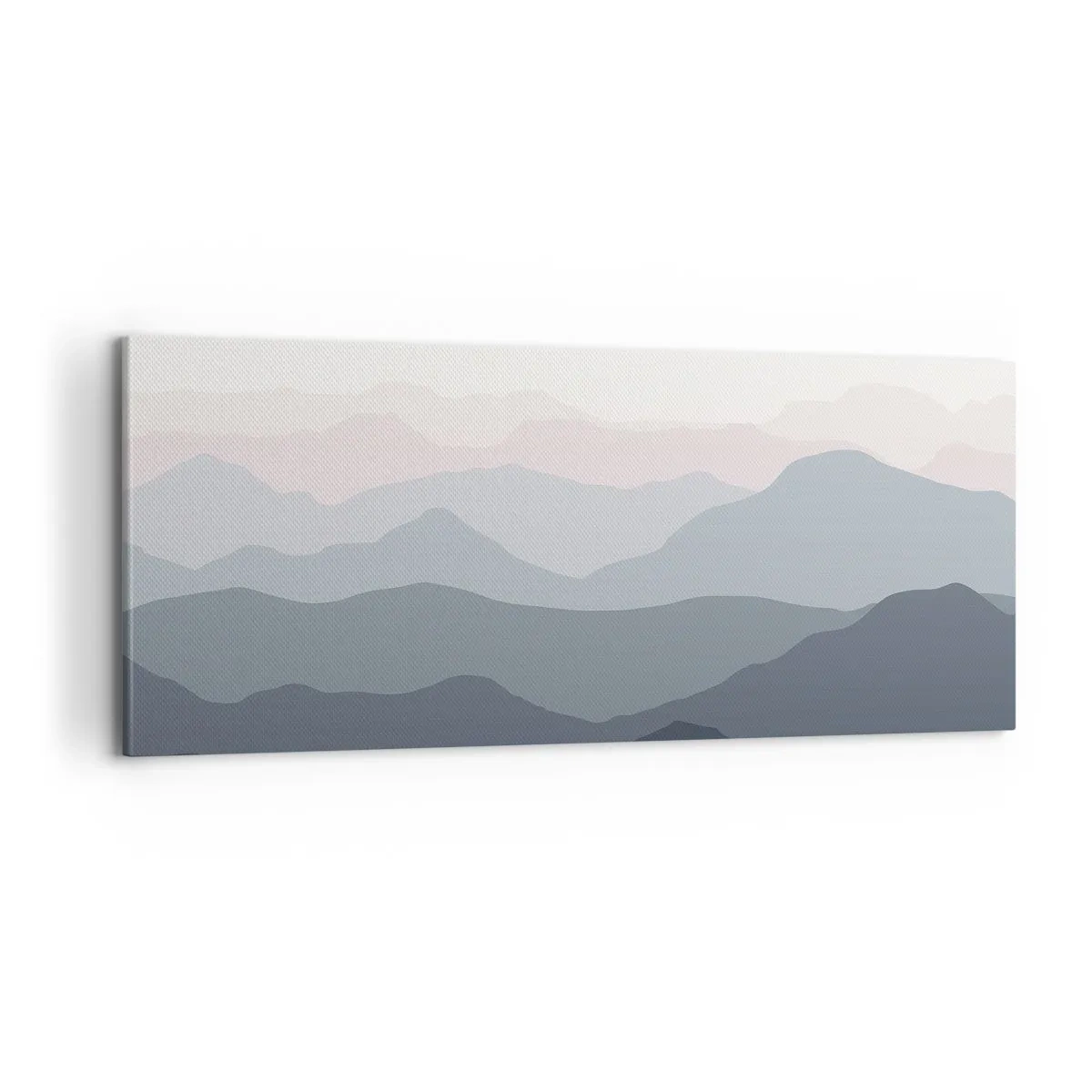 Canvas picture - Mountain Waves - 100x40 cm