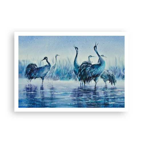 Poster - Morning Encounter - 100x70 cm
