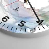 Clock face with numbers