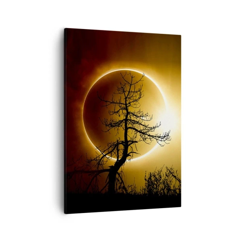 Canvas picture - Total Eclipse - 50x70 cm