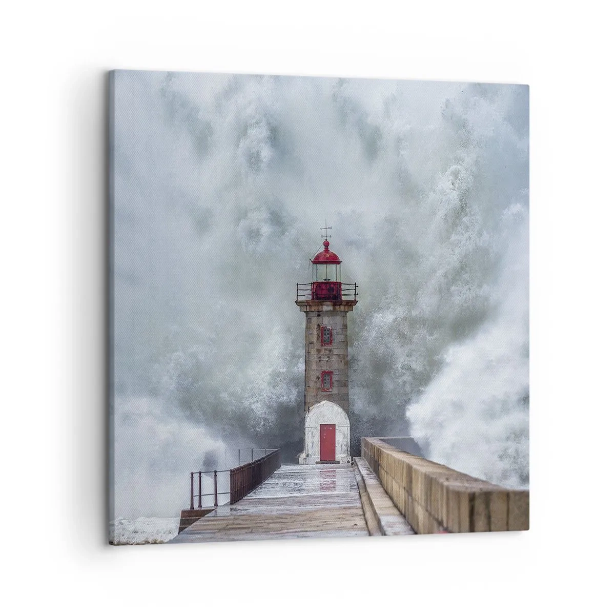 Canvas picture - Roar of Waters, Whirr of the Wind - 50x50 cm