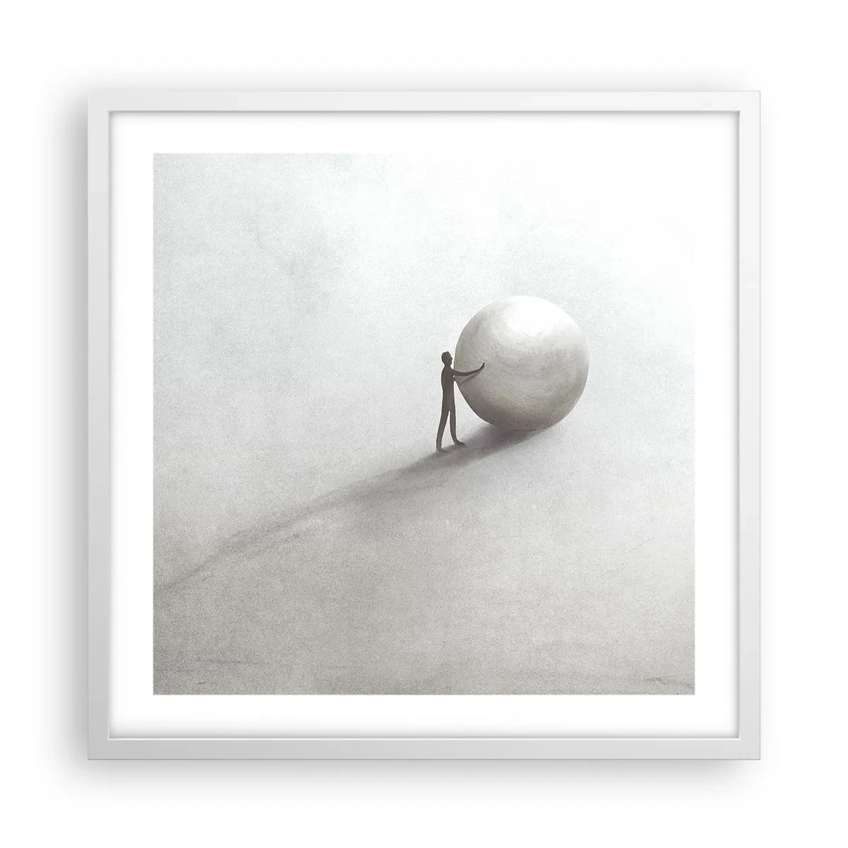 Poster in white frmae - Game of Life - 50x50 cm