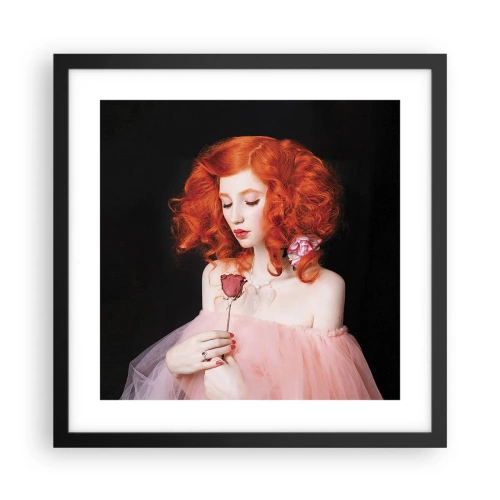 Poster in black frame - In Baroque Style - 40x40 cm