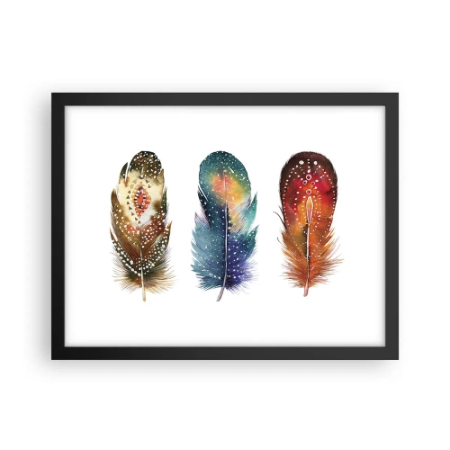 Poster in black frame - Rituals, Customs, Secrets - 40x30 cm