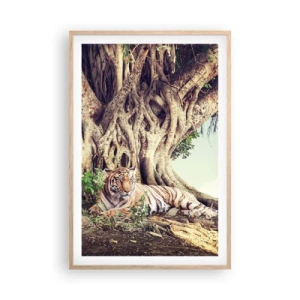 Poster in light oak frame - View from the Genesis - 61x91 cm