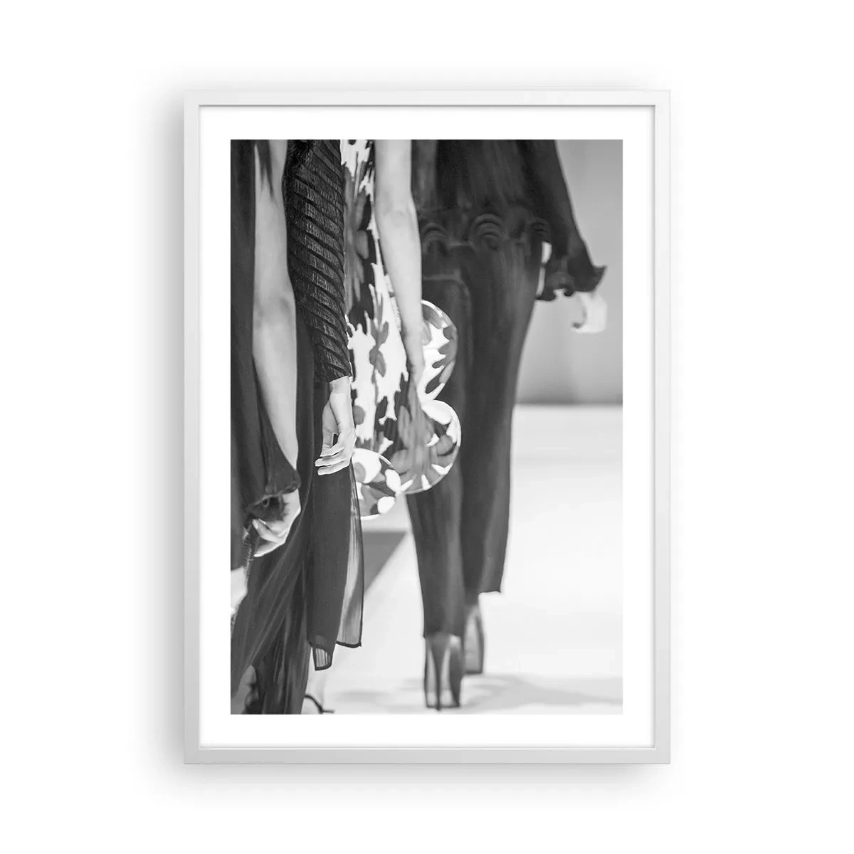 Poster in white frmae - Stylish Parade - 50x70 cm