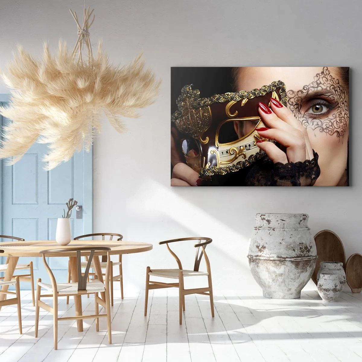 Canvas picture - My World Is Baroque - 120x80 cm