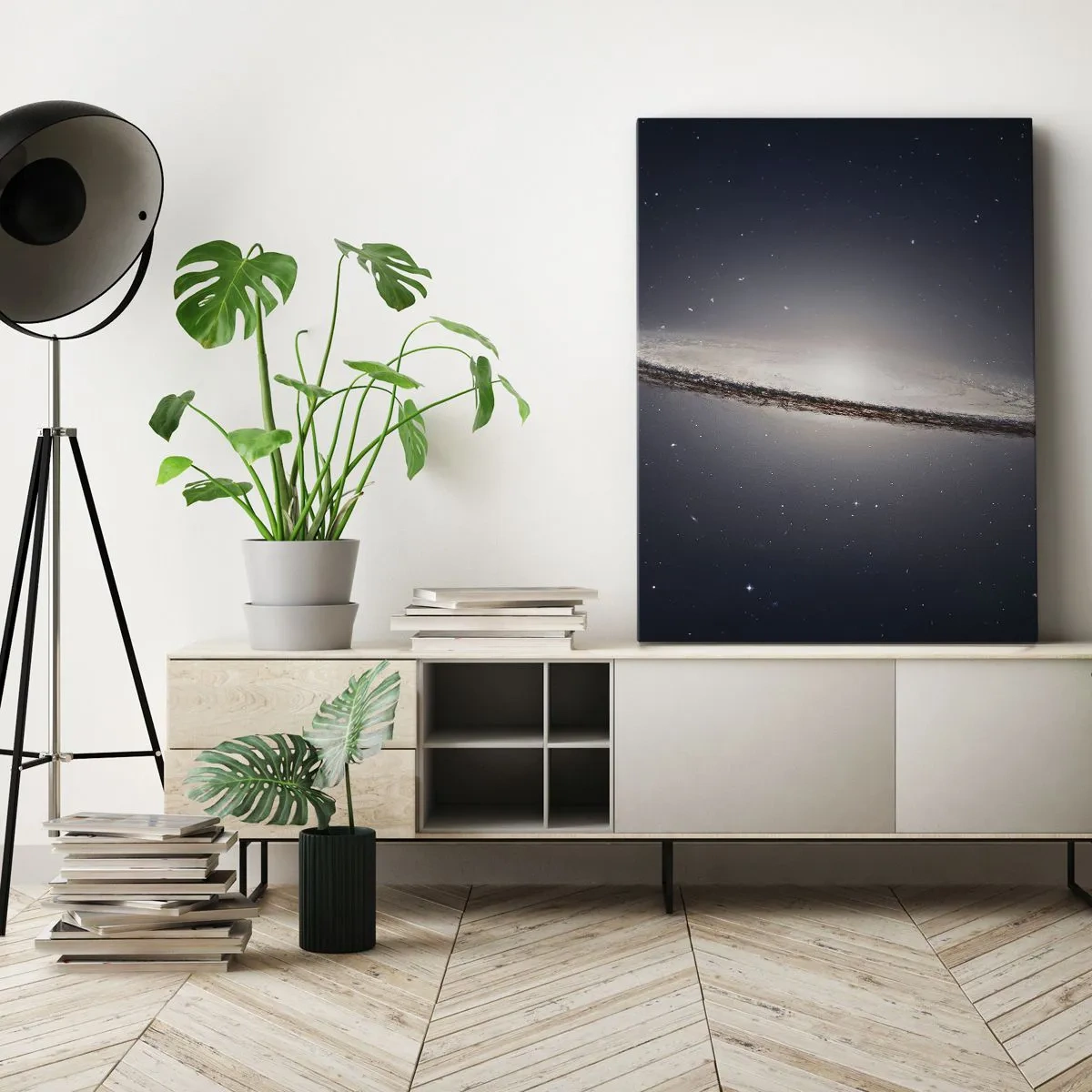 Canvas picture - A Long Time Ago in a Distant Galaxy - 55x100 cm