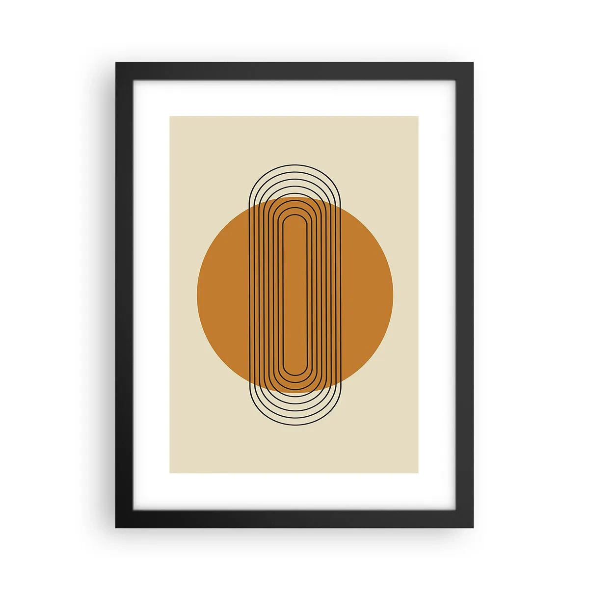 Poster in black frame - Perfect Plan - 30x40 cm