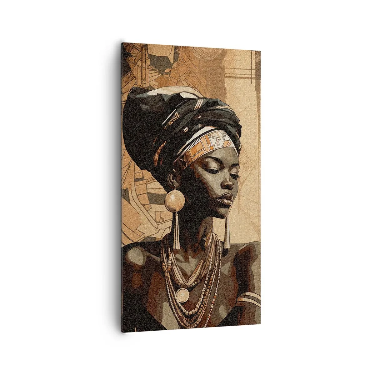 Canvas picture - African Majesty - 65x120 cm