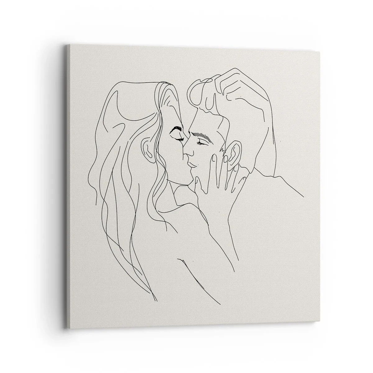 Canvas picture - Tangled up by a Feeling - 70x70 cm