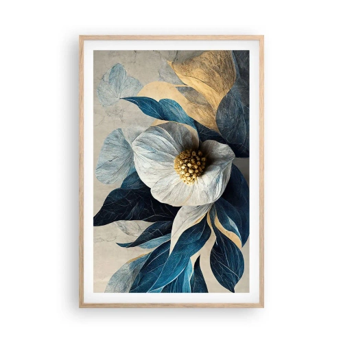 Poster in light oak frame - With a Heart of Gold - 61x91 cm