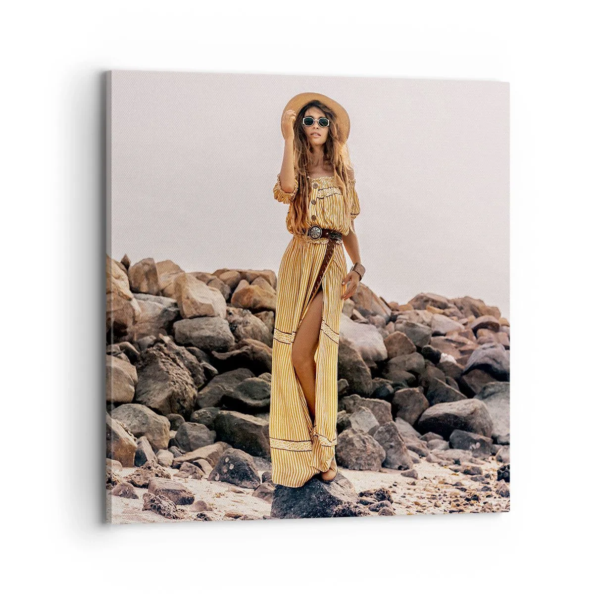 Canvas picture - The Magic of Stones - 70x70 cm