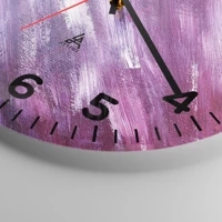 Clock face with numbers