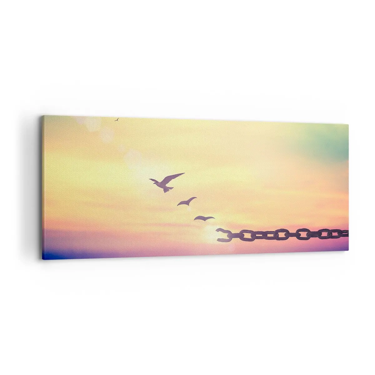 Canvas picture - Victory of Freedom - 120x50 cm