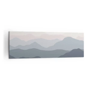 Canvas picture - Mountain Waves - 160x50 cm