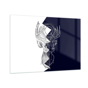 Glass picture - Struggle and Unity of the Opposites - 100x70 cm