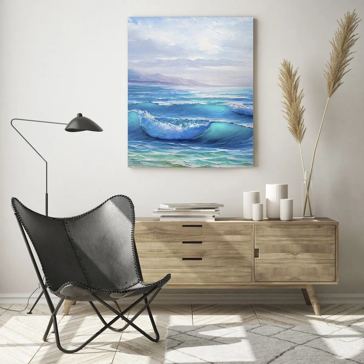 Glass picture - It Brings Bliss - 80x120 cm