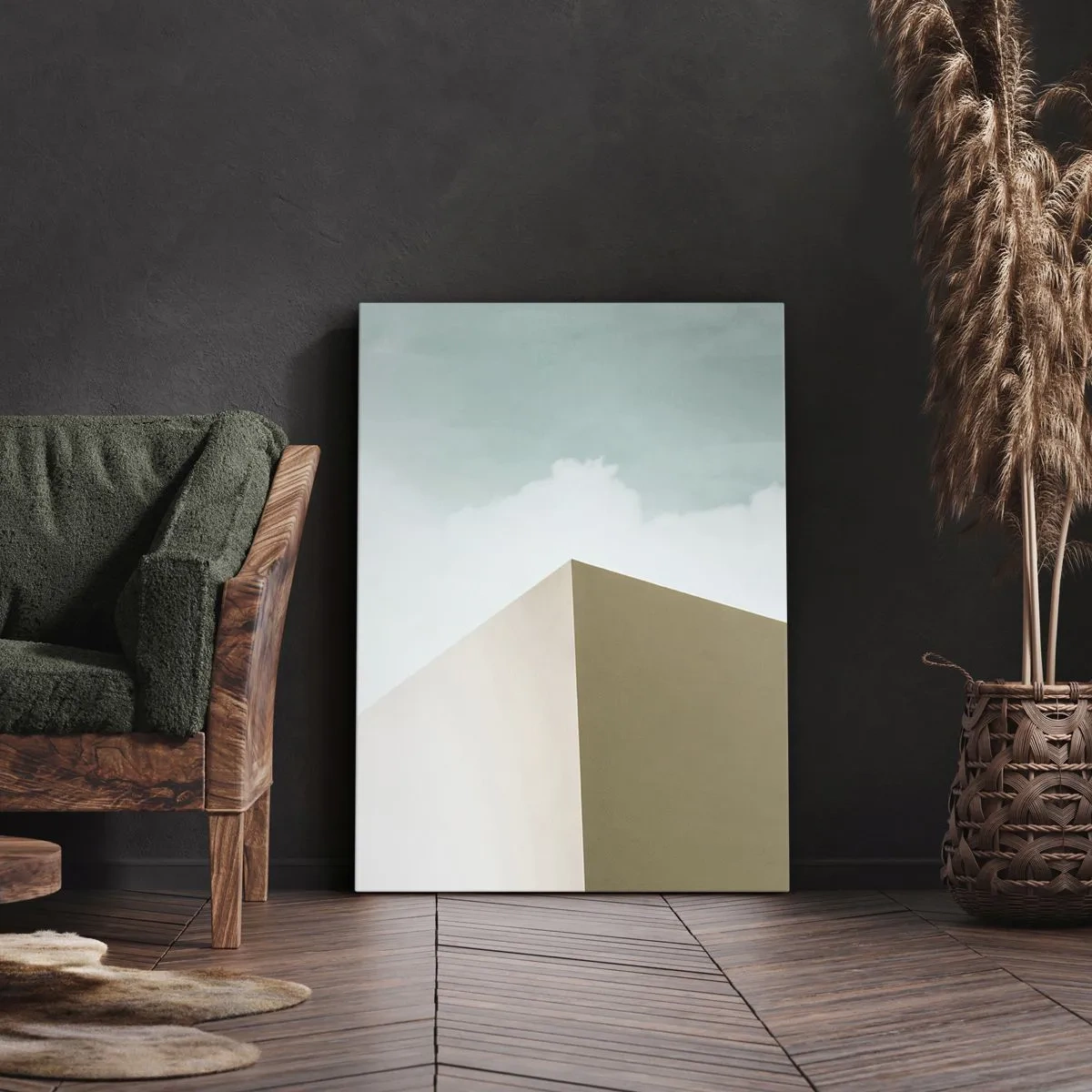 Canvas picture - Geometry of a Sunny summer - 50x70 cm