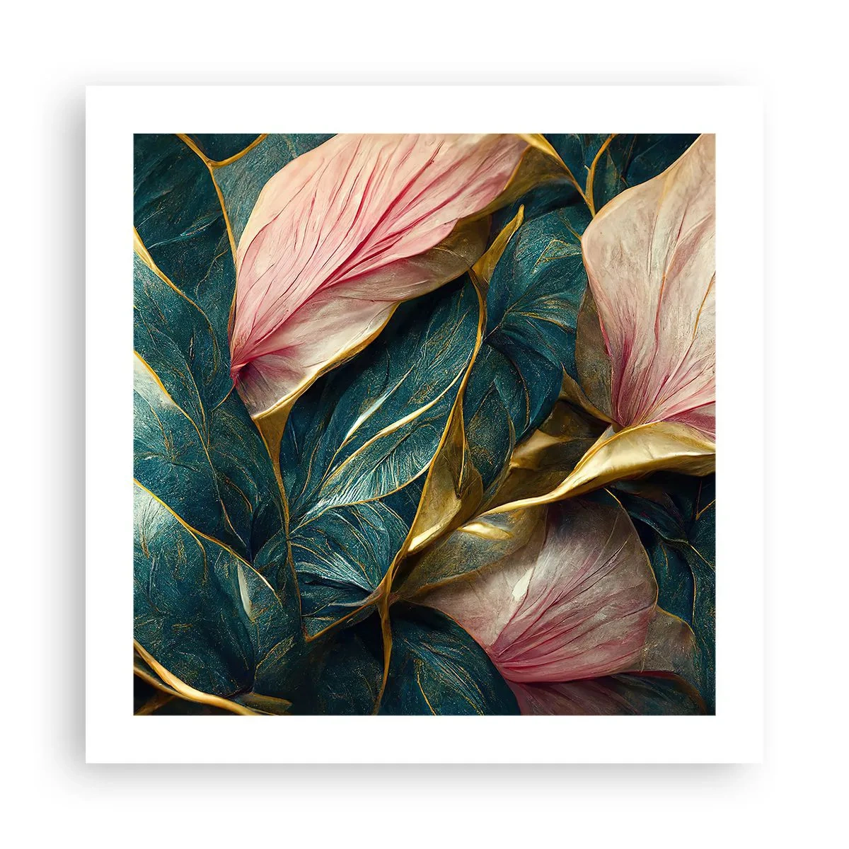 Poster - Natural Elegance and Style - 50x50 cm