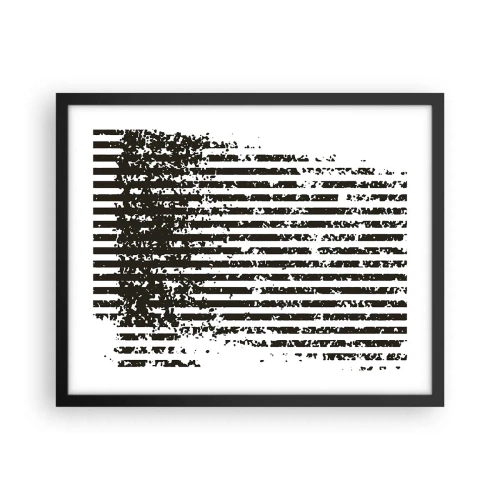 Poster in black frame - Rhythm and Noise - 50x40 cm