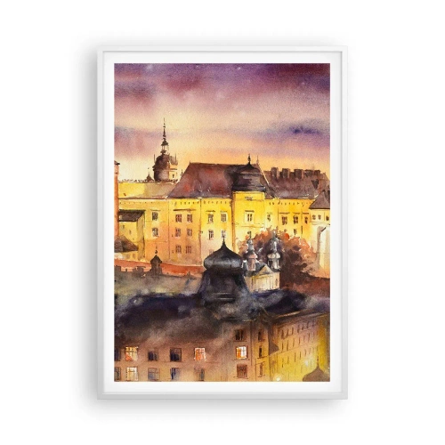Poster in white frmae - History and Fairytale - 70x100 cm