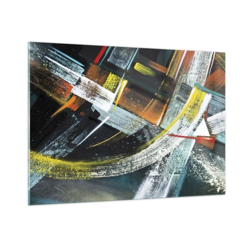 Glass picture - Energy of Movement - 100x70 cm