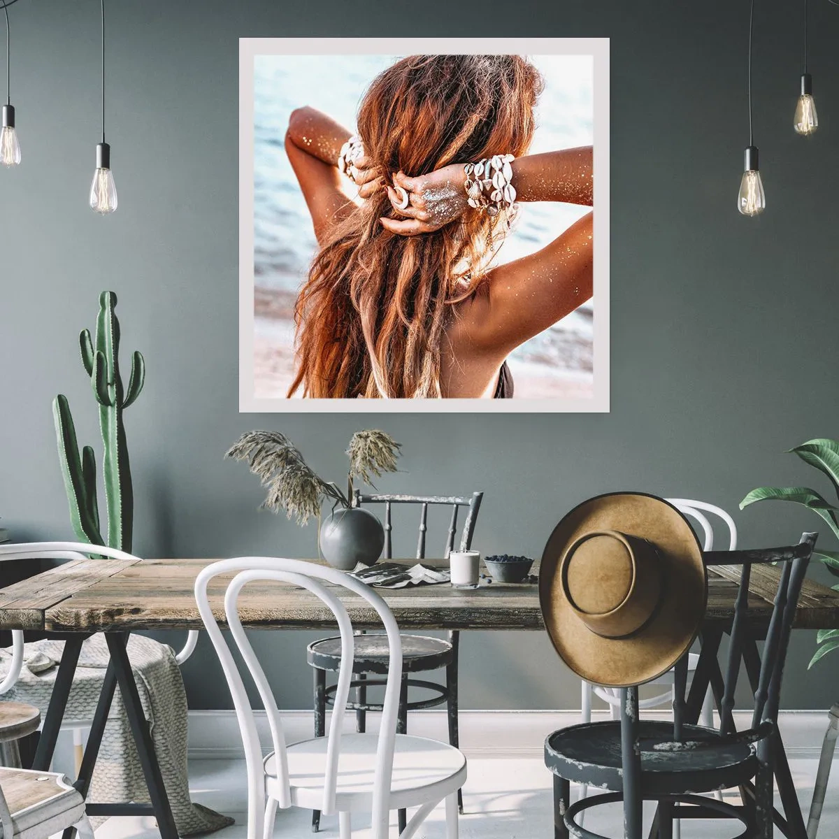 Poster - Sister of Water and Sun - 40x40 cm