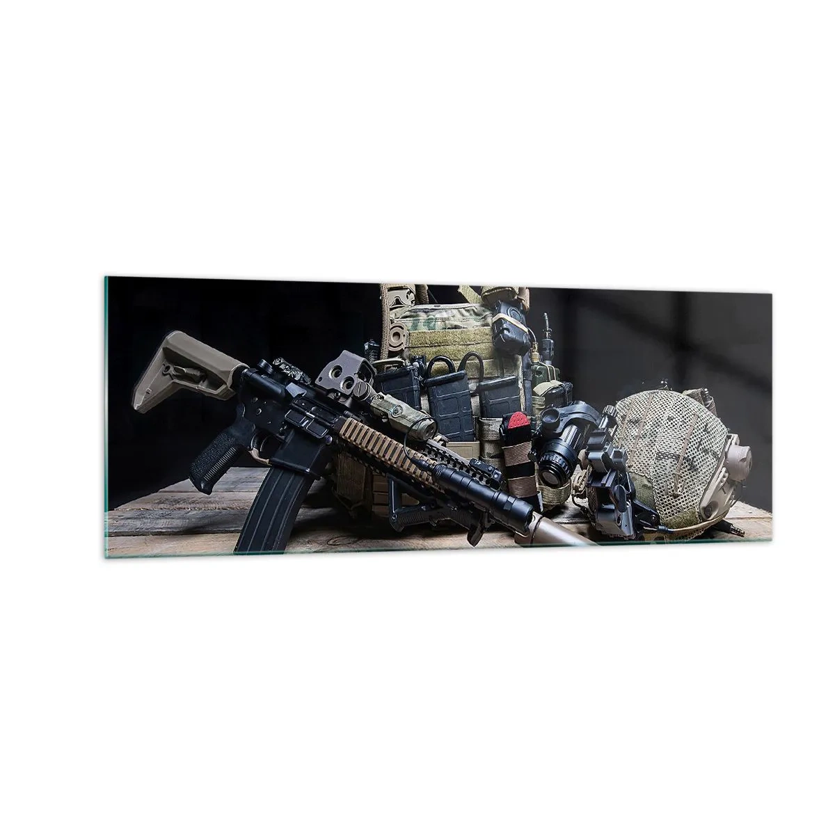 Glass picture - At Ease - 140x50 cm