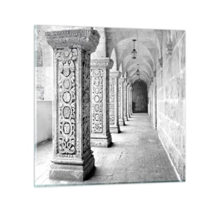 Glass picture - Where is this Going...? - 50x50 cm