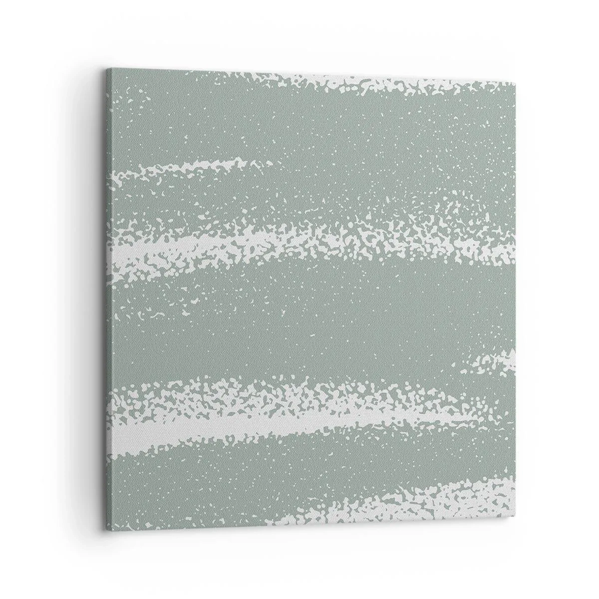 Canvas picture - Abstrcat in Winter Climate - 60x60 cm