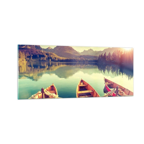 Glass picture - Following Her Rules - 100x40 cm