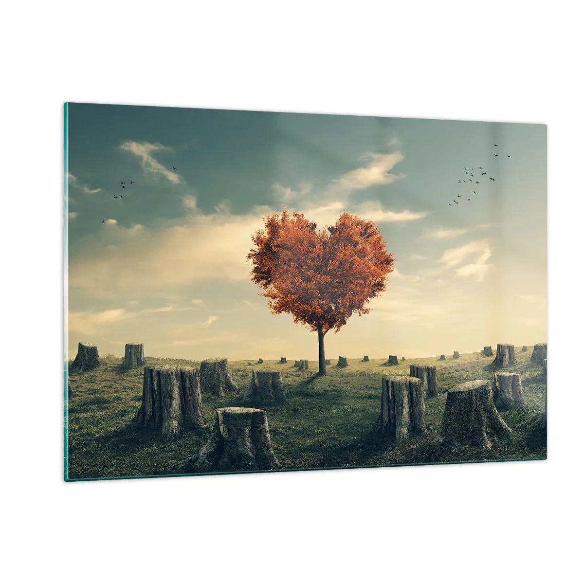 Glass picture - There Is Still Hope - 120x80 cm