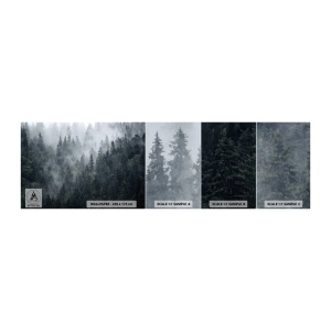 Photo Wallpaper Sample Standard Eco - Forest World - Landscape, Forest, Nature - 100x30 cm