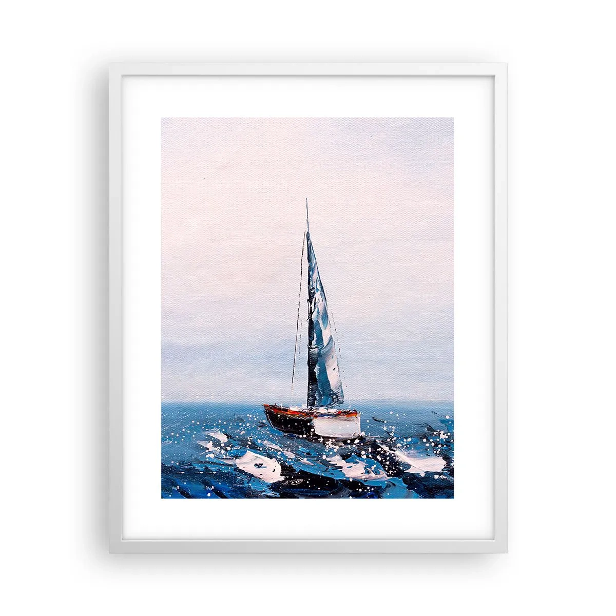 Poster in white frmae - Brotherhood of Wind - 40x50 cm