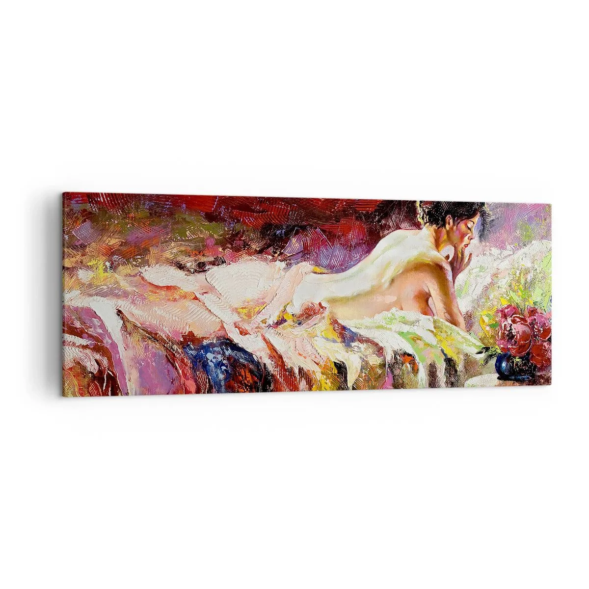 Canvas picture - Thoughtful Venus - 140x50 cm