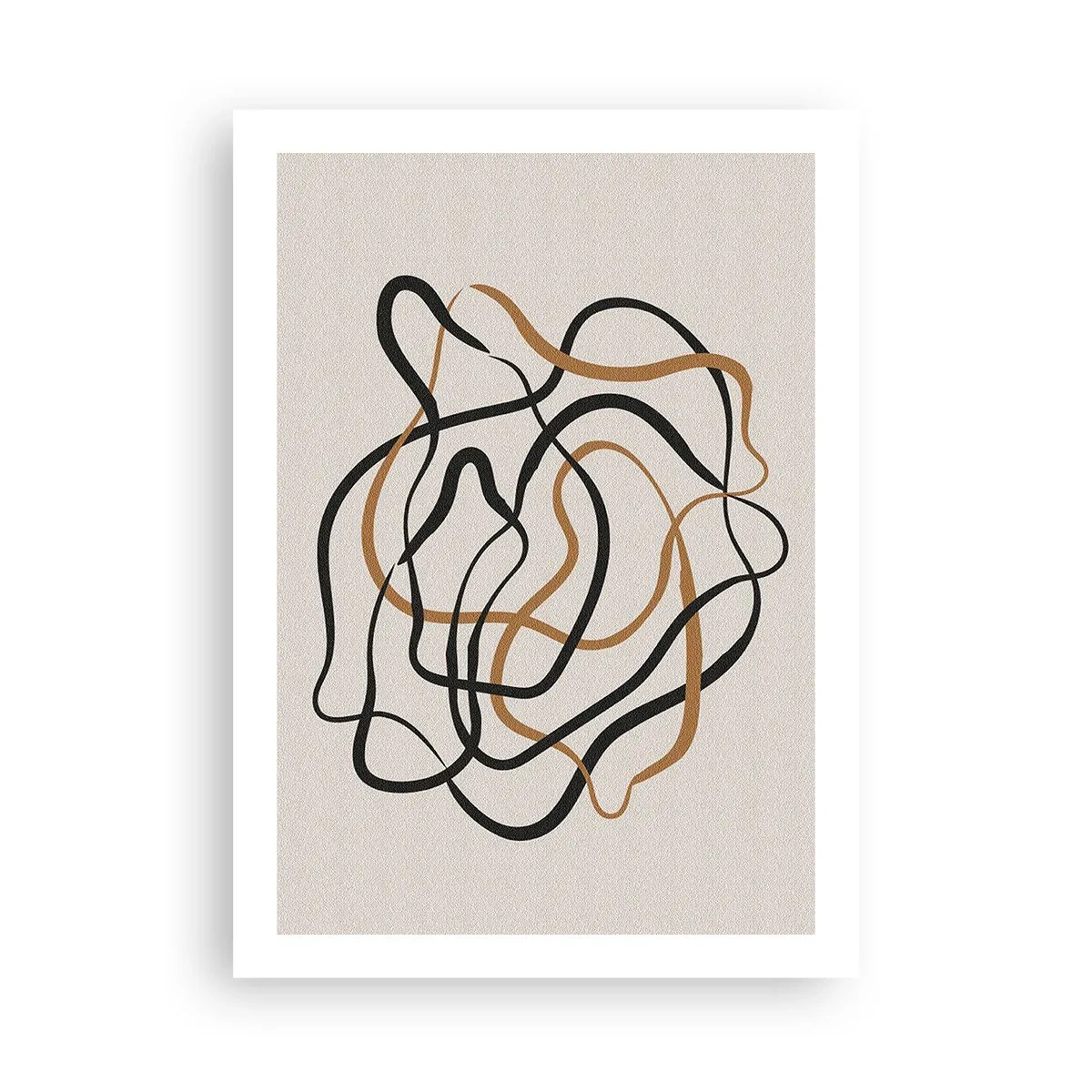 Poster - Everything Is Tangled UP - 50x70 cm