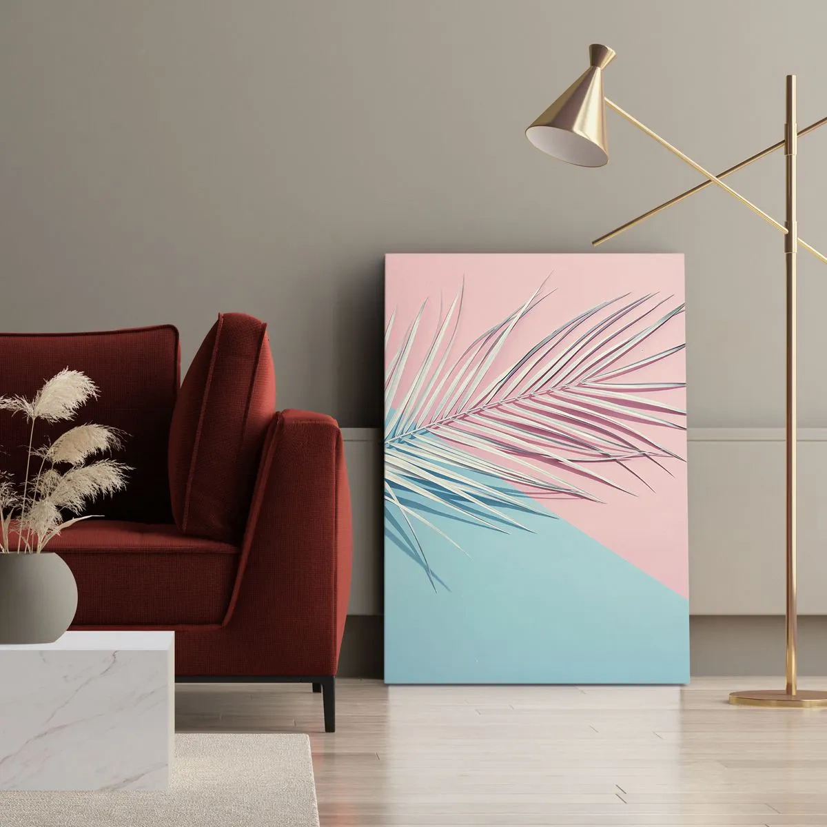 Canvas picture - Tropical impression - 45x80 cm