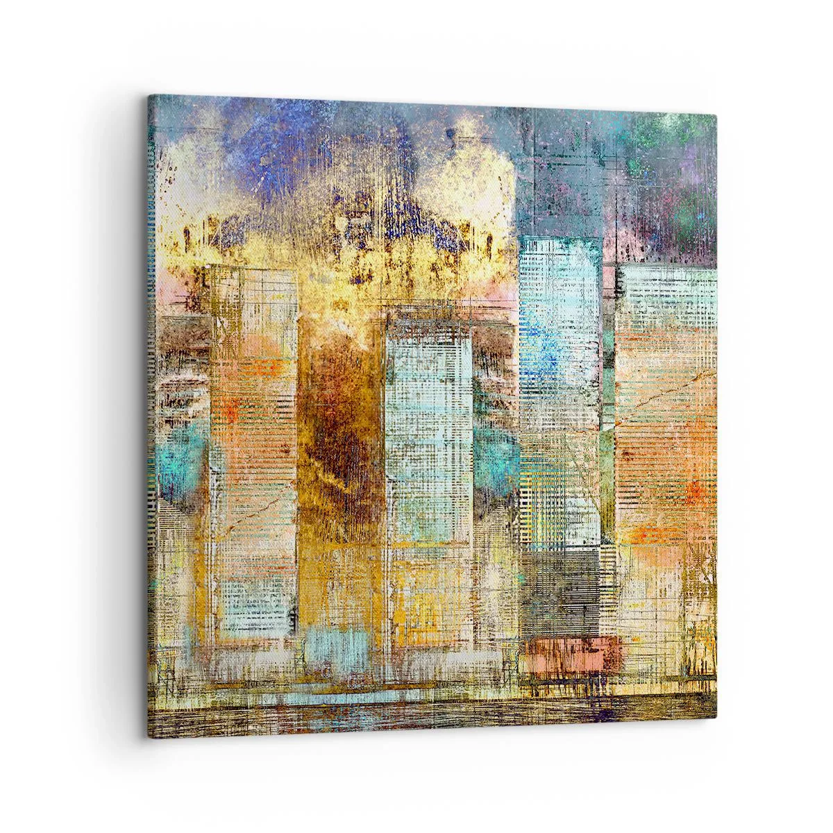 Canvas picture - Sunny Metropolis - 60x60 cm