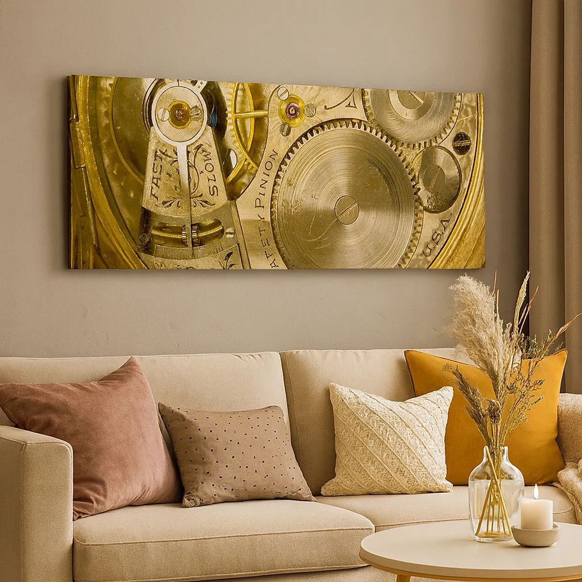 Canvas picture - Follow the Zeitgeist - 100x40 cm