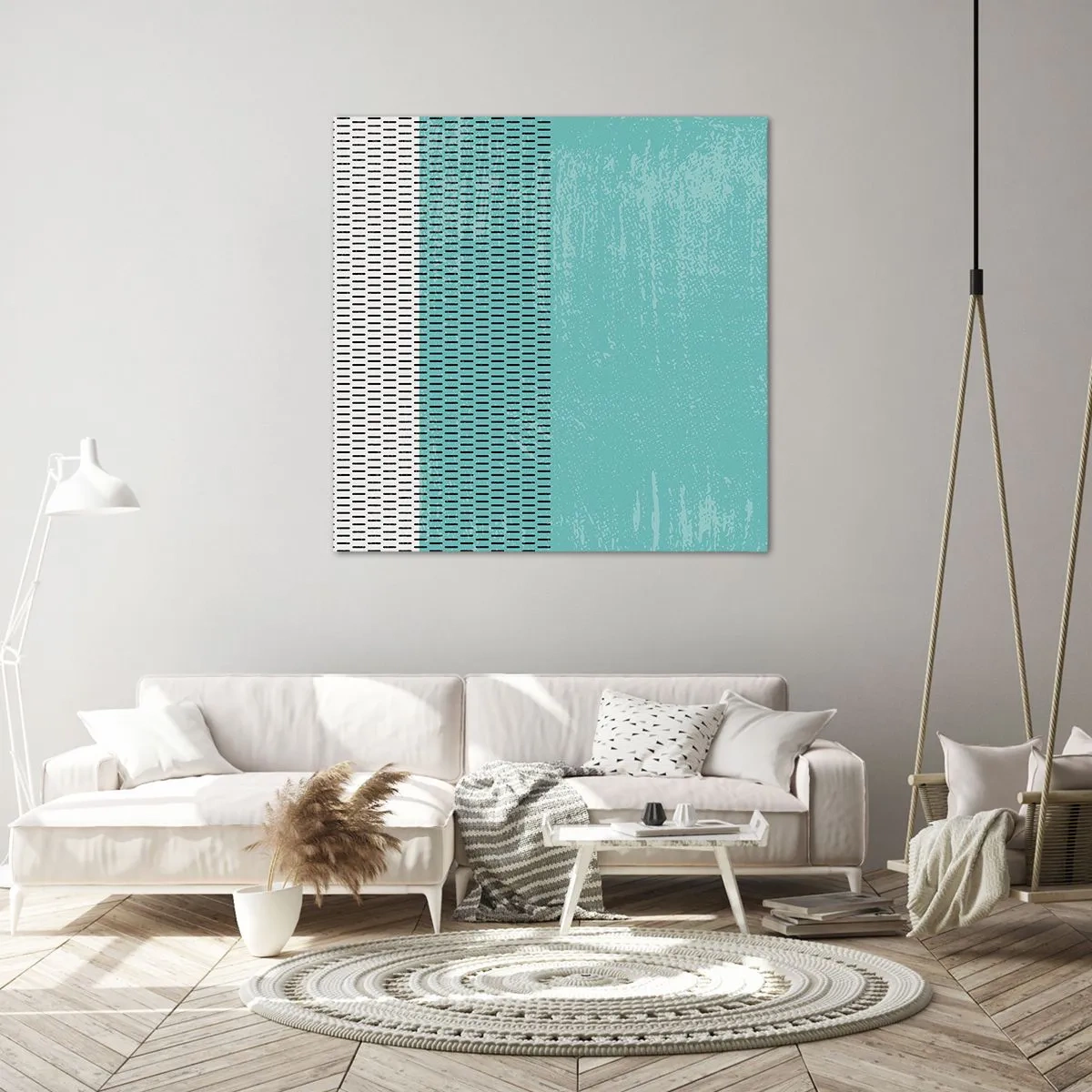 Canvas picture - Balanced Composition - 40x40 cm