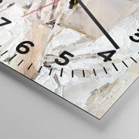 Clock face with numbers