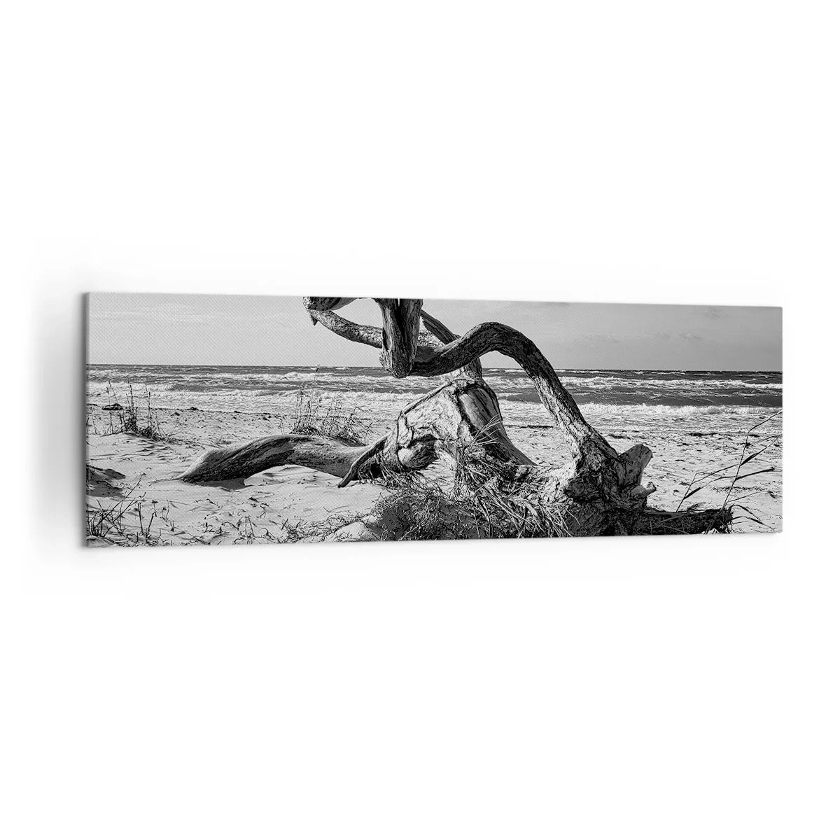Canvas picture - Seaside Sculpture - 160x50 cm