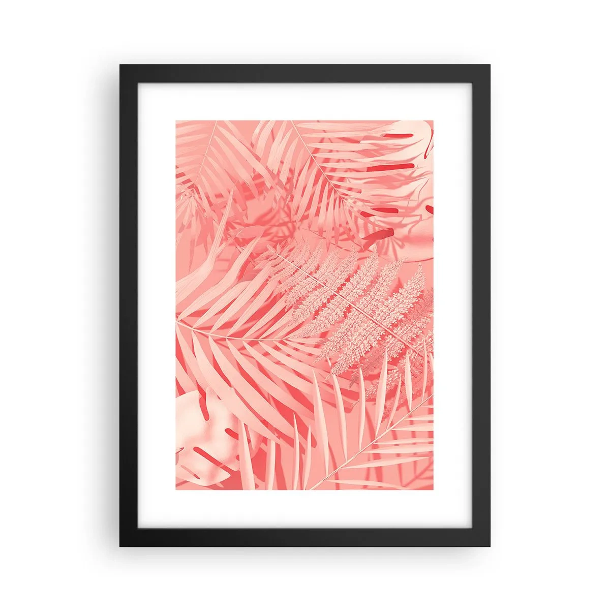 Poster in black frame - Pink Concept - 30x40 cm