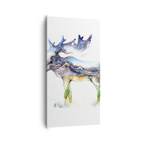 Canvas picture - Hero of a Winter's Tale - 65x120 cm
