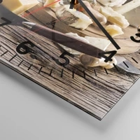 Clock face with numbers